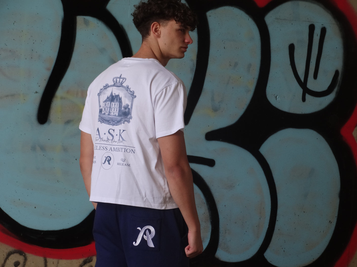 A·S·K Mansion T-shirt White