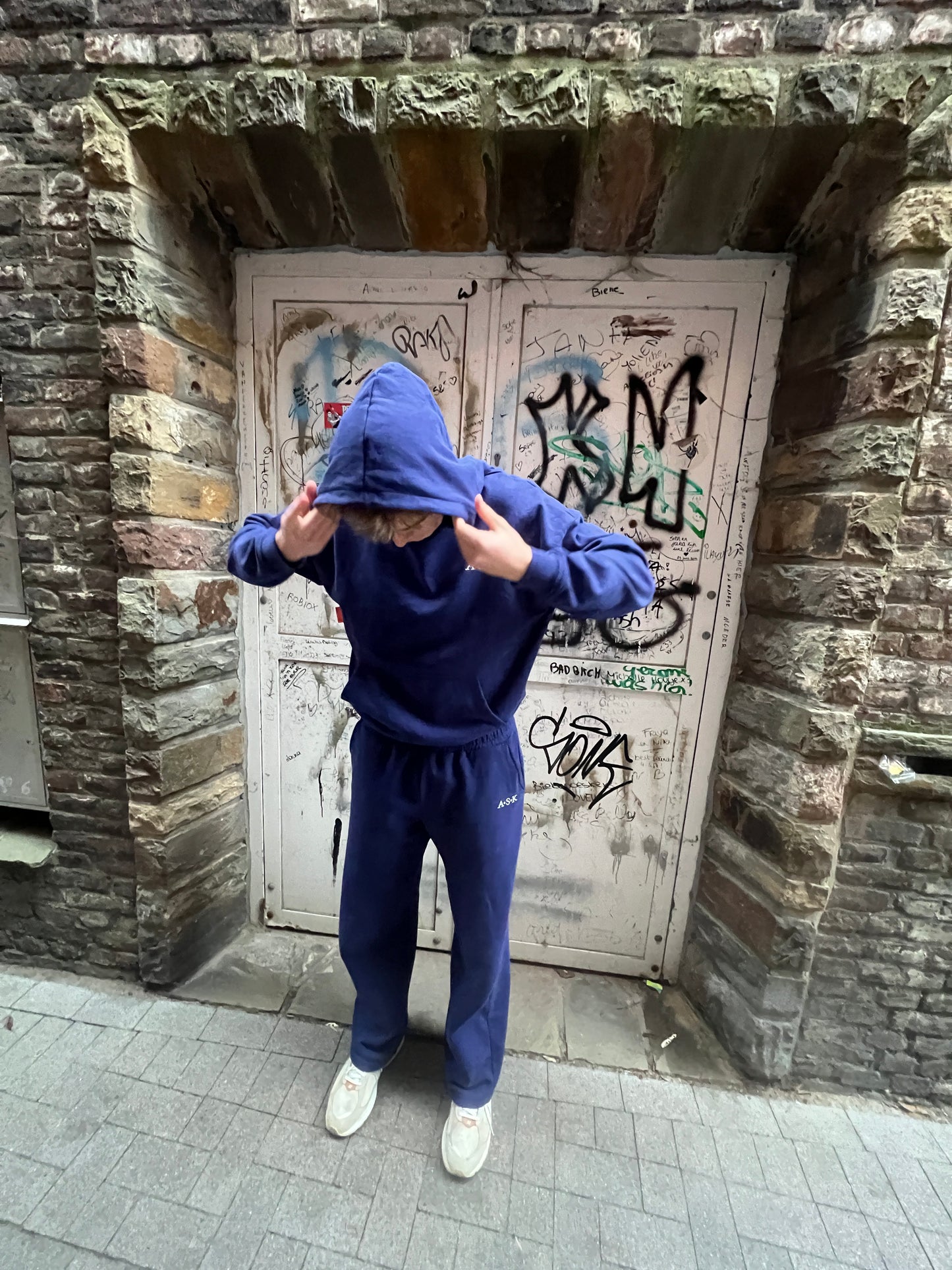 A·S·K Essential Hoodie - Navy