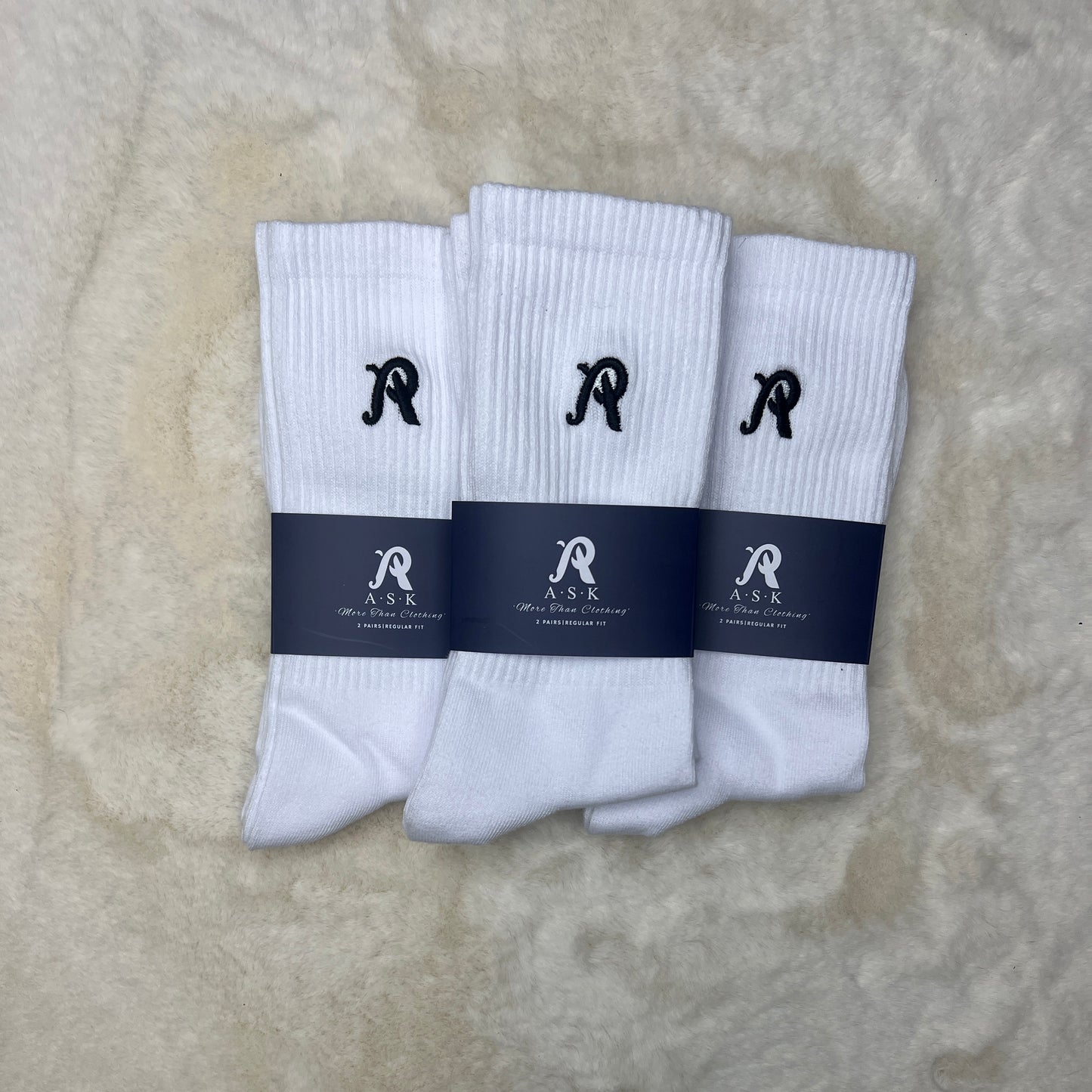 A·S·K Essential Socks - 2 Pack